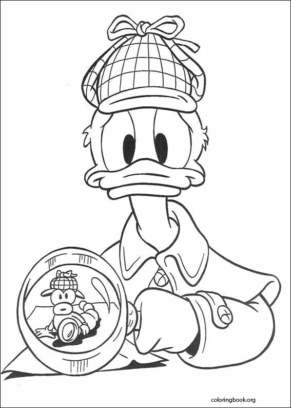 Donald Duck coloring page (132)