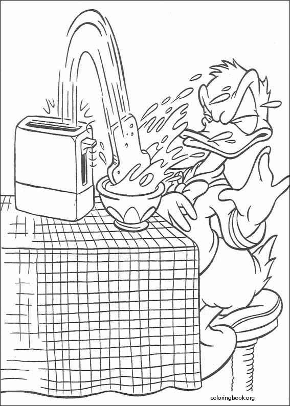 Donald Duck coloring page (134)