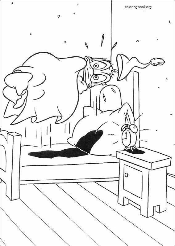 Donald Duck coloring page (136)