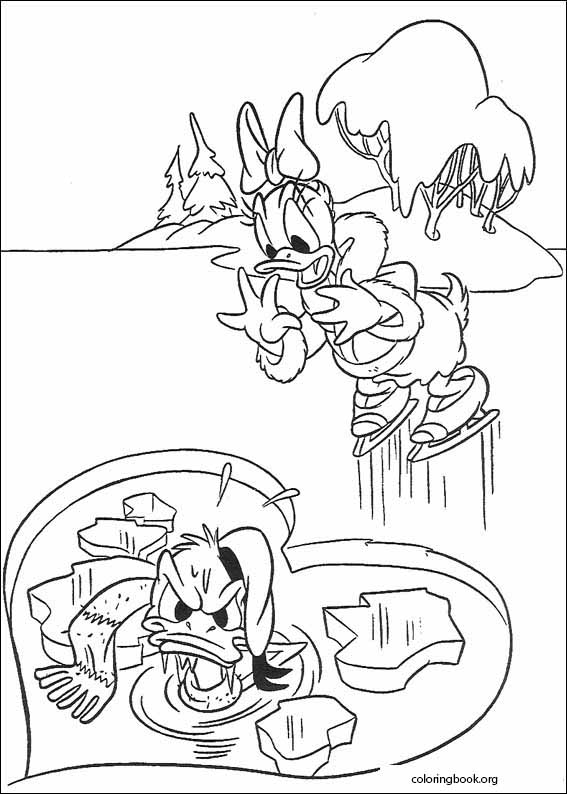 Donald Duck coloring page (144)