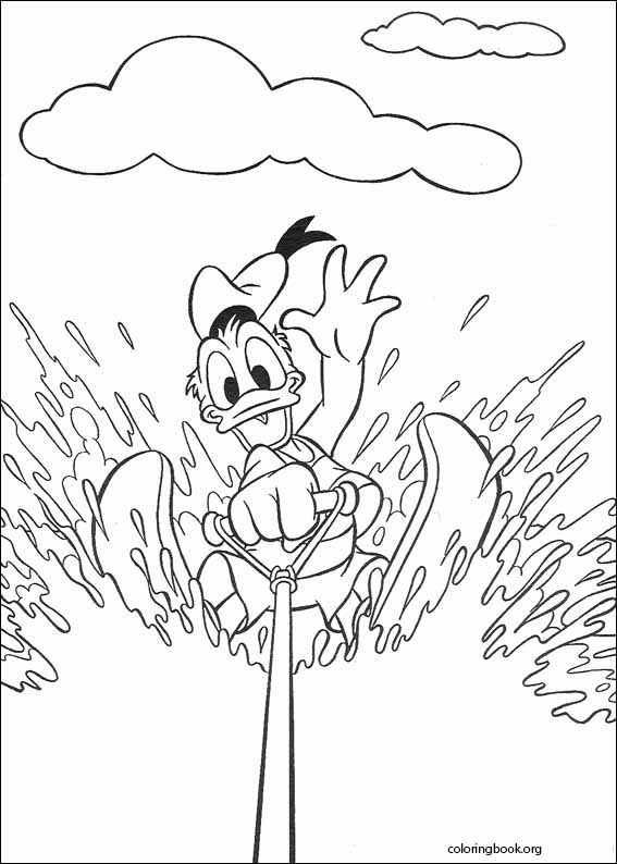 Donald Duck coloring page (147)