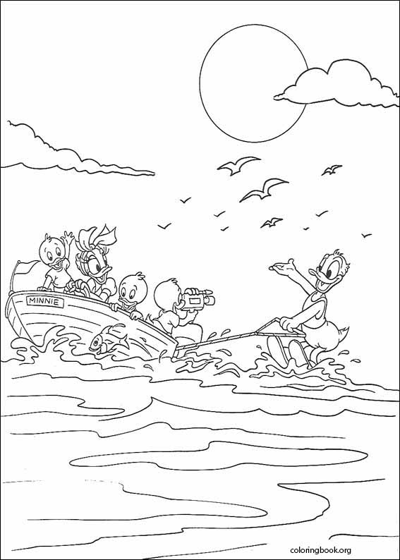 Donald Duck coloring page (148)