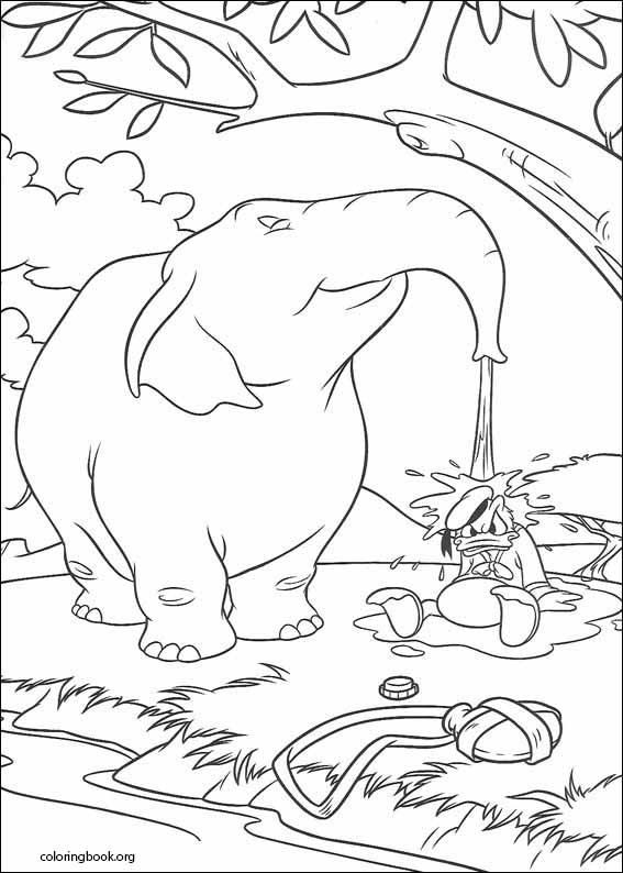 Donald Duck coloring page (151)