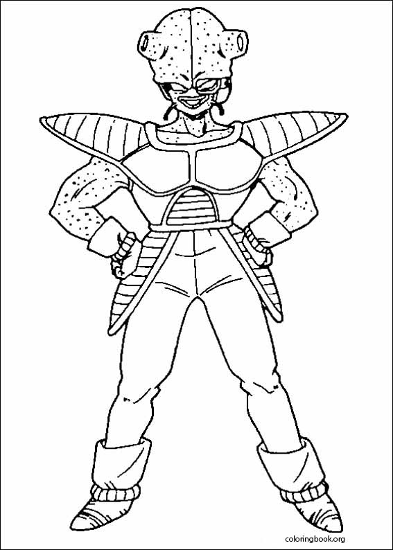 Dragon Ball Z coloring page (002)