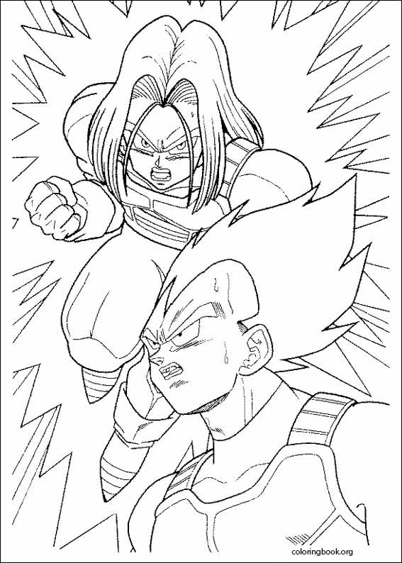 Dragon Ball Z coloring page (004)