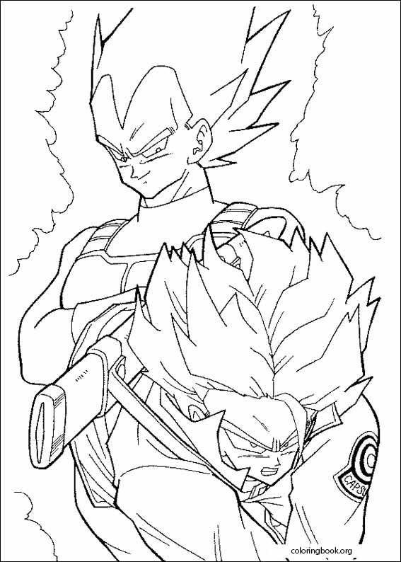 Dragon Ball Z coloring page (005)