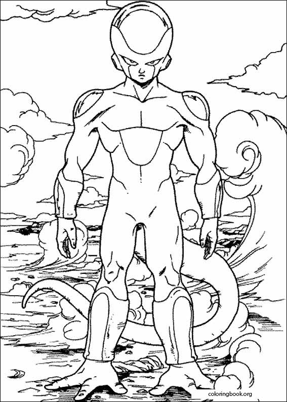 Dragon Ball Z coloring page (010)