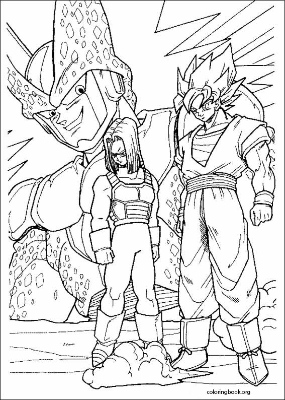 Dragon Ball Z coloring page (012)