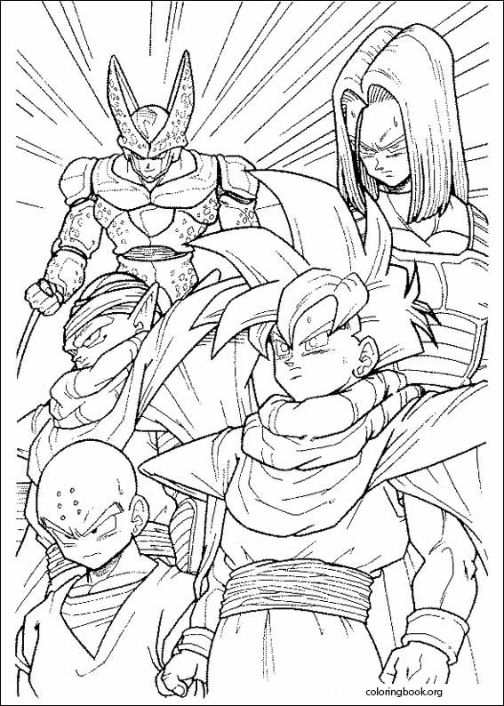 Dragon Ball Z coloring page (013)