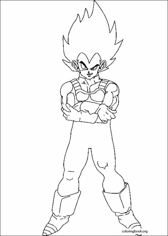 Dragon Ball Z coloring page (019)