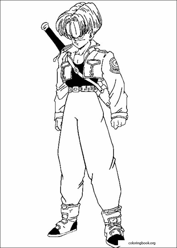 Dragon Ball Z coloring page (020)