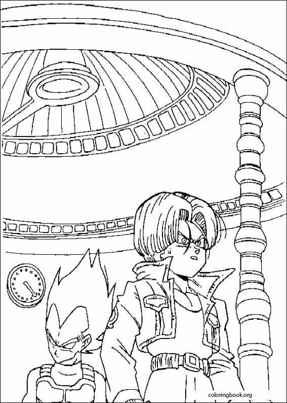 Dragon Ball Z coloring page (021)
