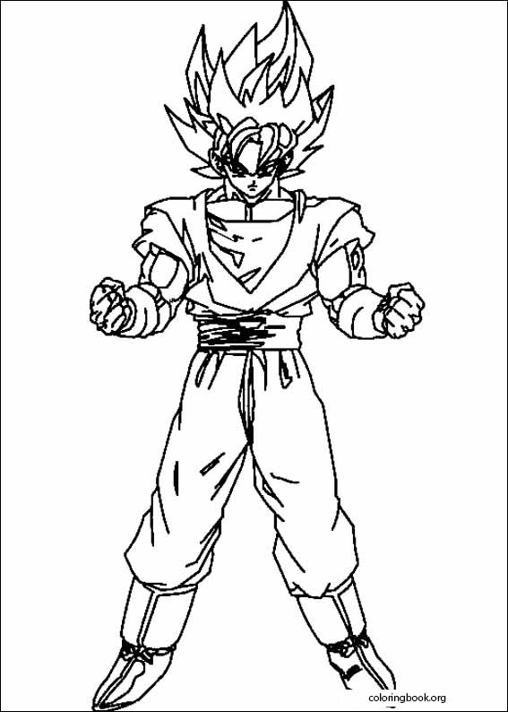 Dragon Ball Z coloring page (022)