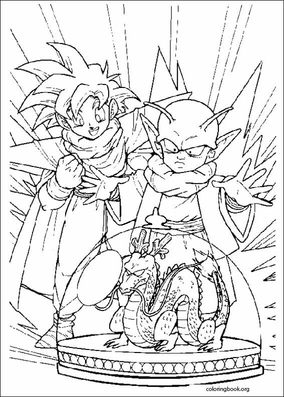 Dragon Ball Z coloring page (023)