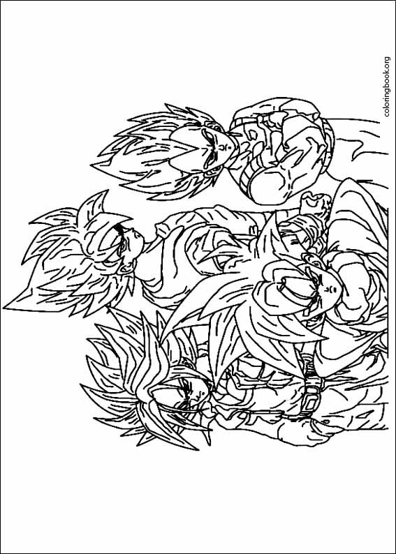 Dragon Ball Z coloring page (024)