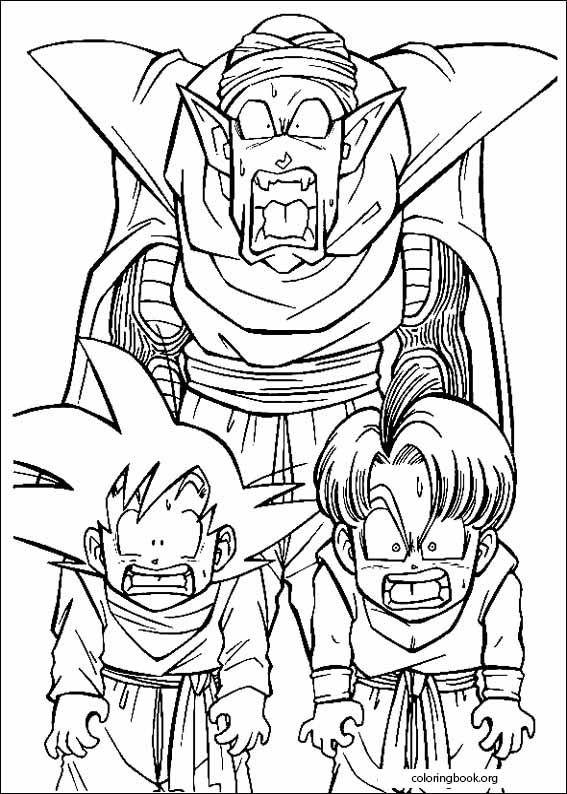 Dragon Ball Z coloring page (026)