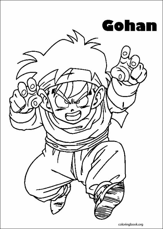 Dragon Ball Z coloring page (028)