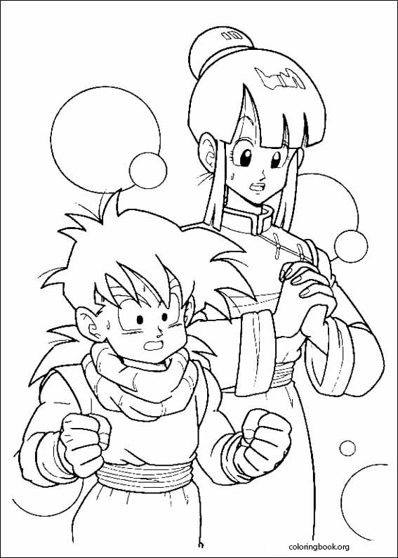 Dragon Ball Z coloring page (030)