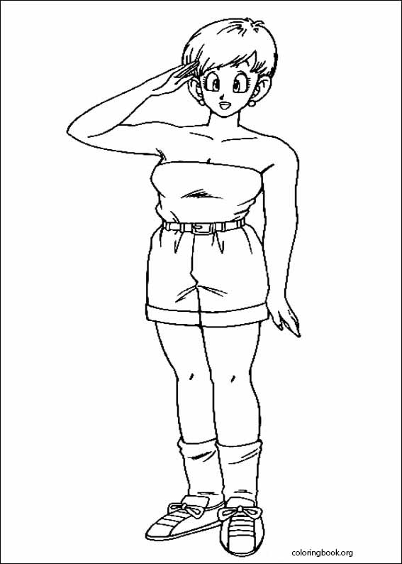 Dragon Ball Z coloring page (031)