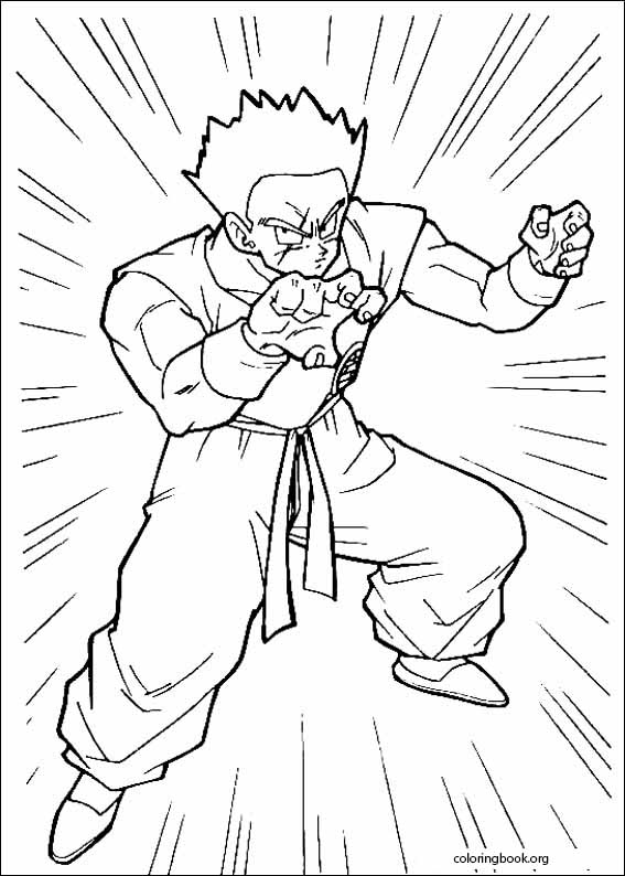 Dragon Ball Z coloring page (034)