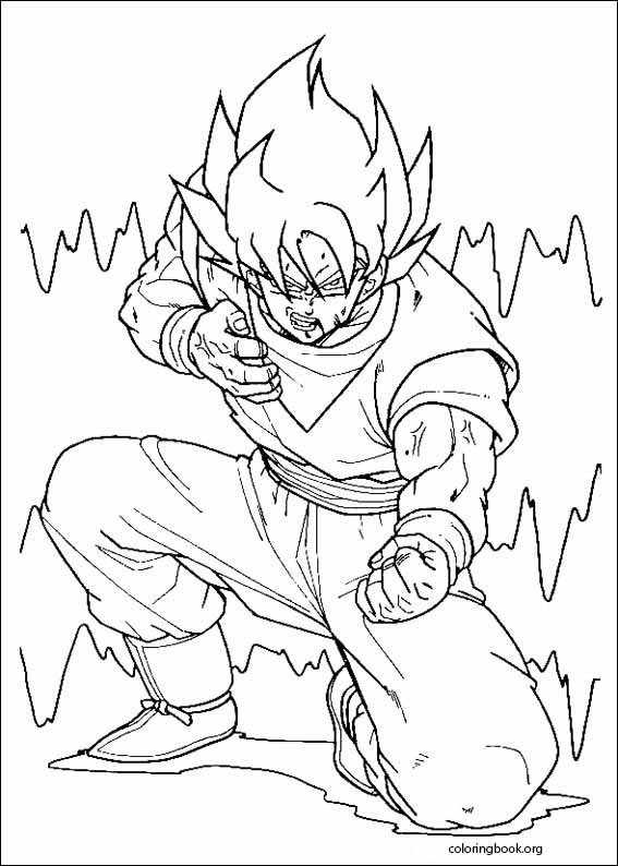 Dragon Ball Z coloring page (035)
