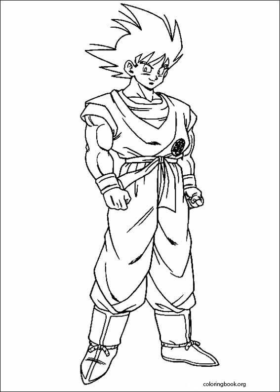 Dragon Ball Z coloring page (036)