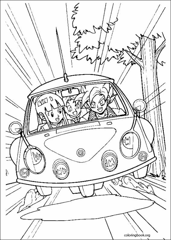 Dragon Ball Z coloring page (040)