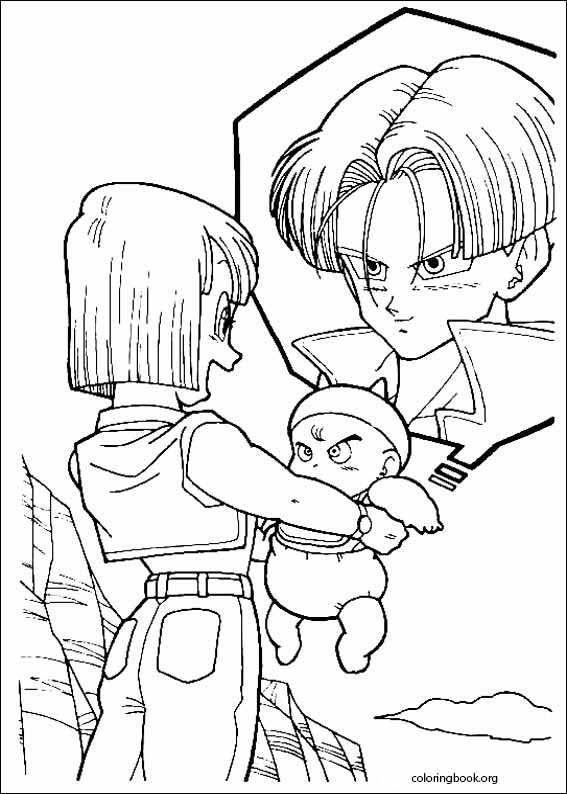 Dragon Ball Z coloring page (043)