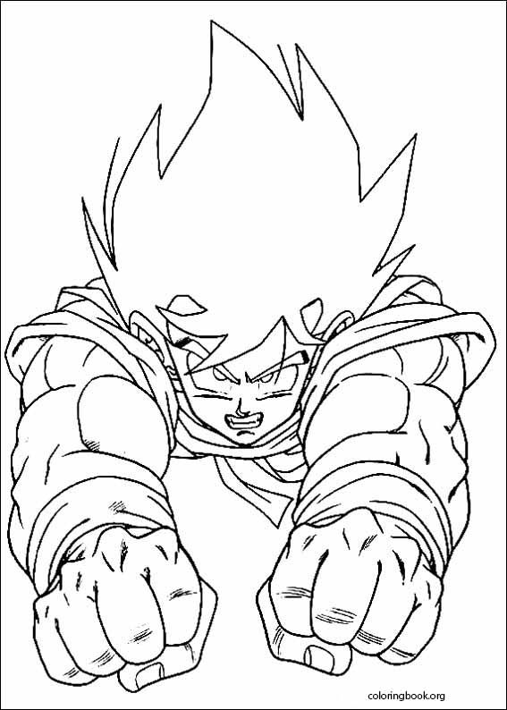 Dragon Ball Z coloring page (044)