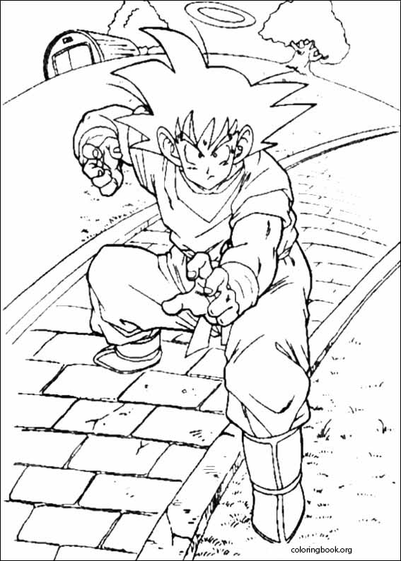 Dragon Ball Z coloring page (055)