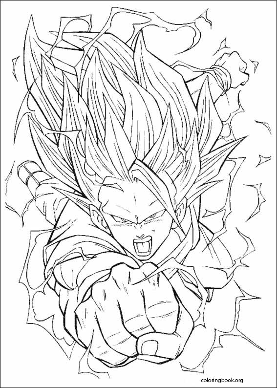 Dragon Ball Z coloring page (056)