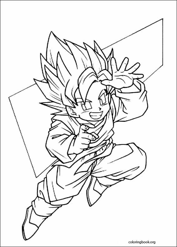 Dragon Ball Z coloring page (057)