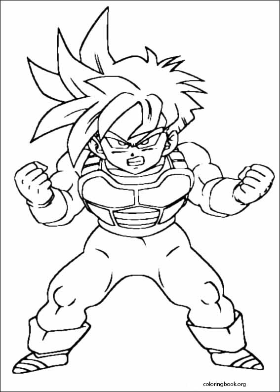 Dragon Ball Z coloring page (058)