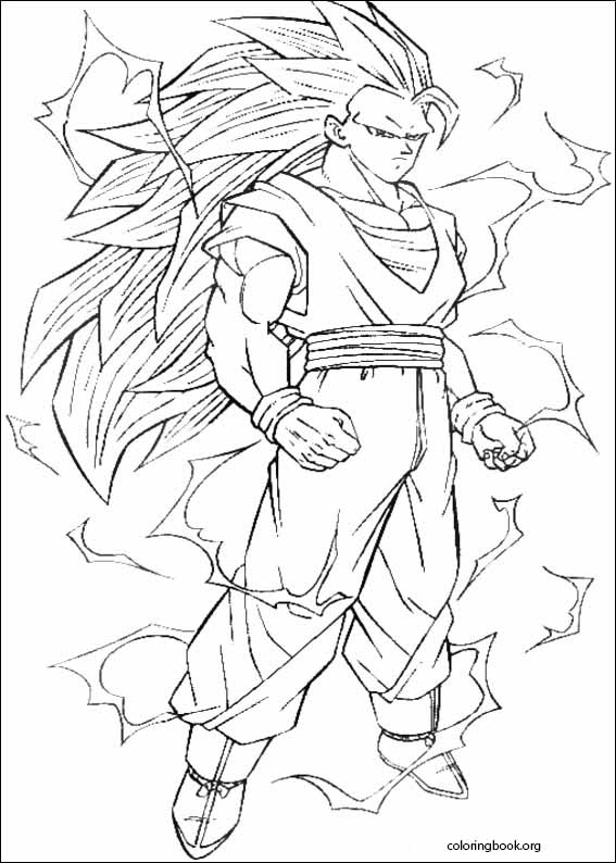 Dragon Ball Z coloring page (059)