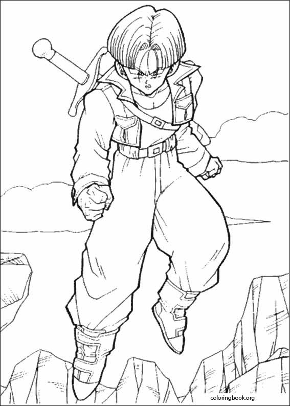 Dragon Ball Z coloring page (060)