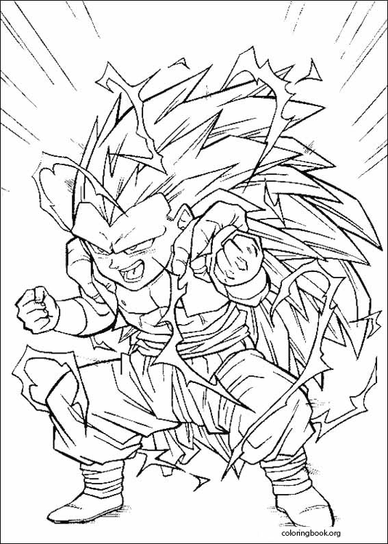 Dragon Ball Z coloring page (062)