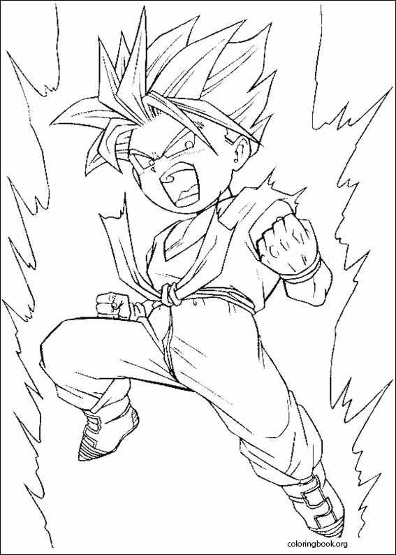 Dragon Ball Z coloring page (063)