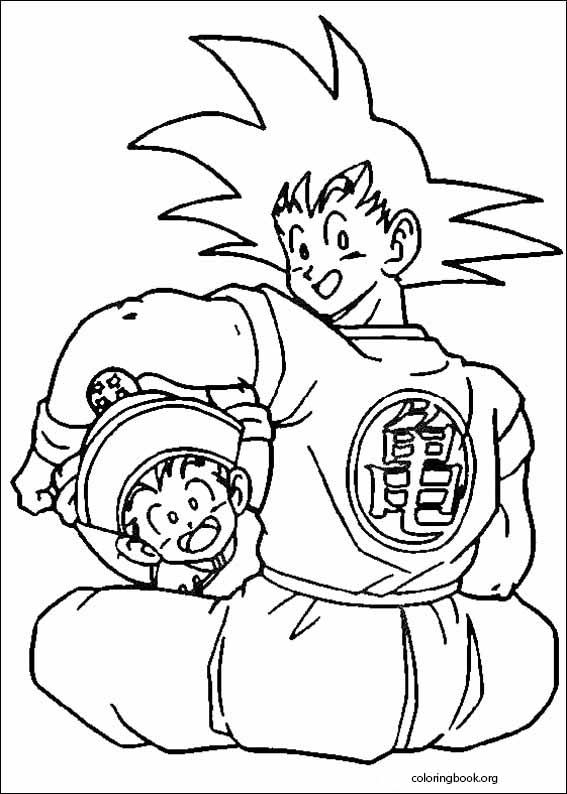 Dragon Ball Z coloring page (065)