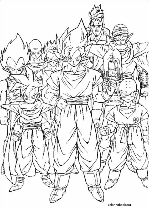 Dragon Ball Z coloring page (066)