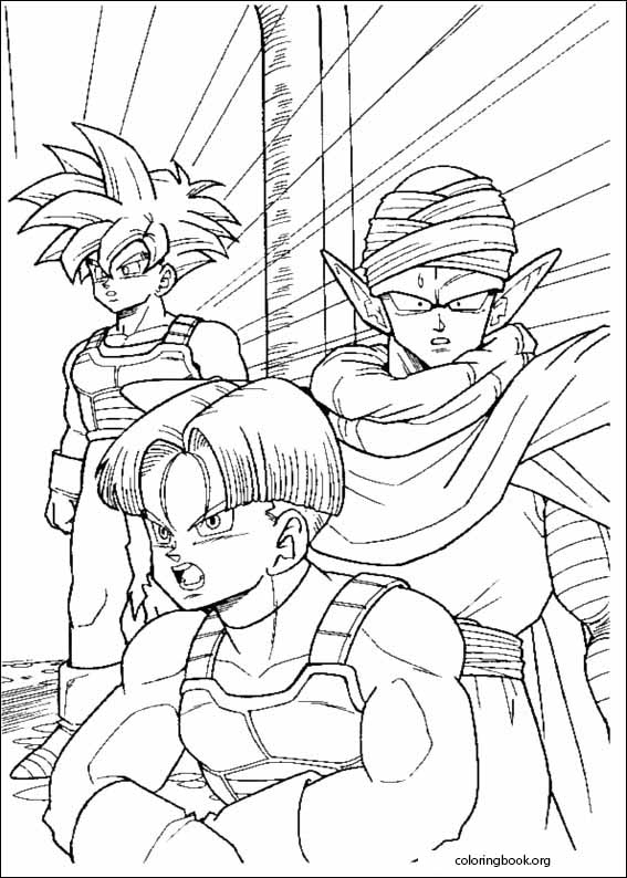 Dragon Ball Z coloring page (070)
