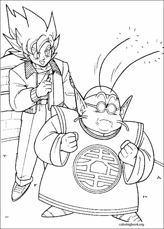 Dragon Ball Z coloring page (071)