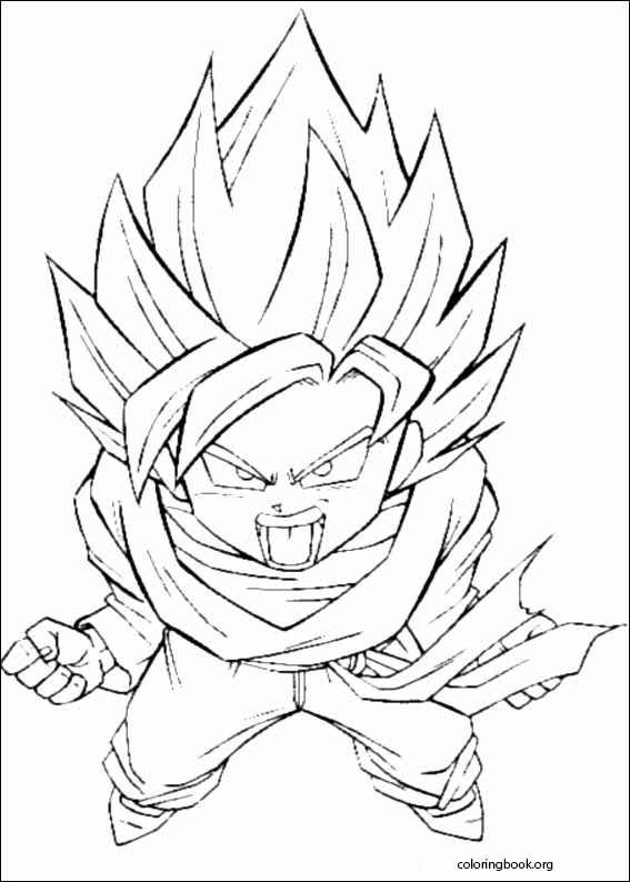 Dragon Ball Z coloring page (074)