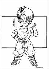 Dragon Ball Z coloring page (042)