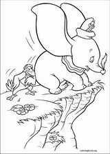 Dumbo coloring page (001)