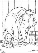 Dumbo coloring page (011)