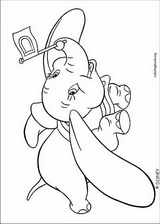 Dumbo coloring page (012)