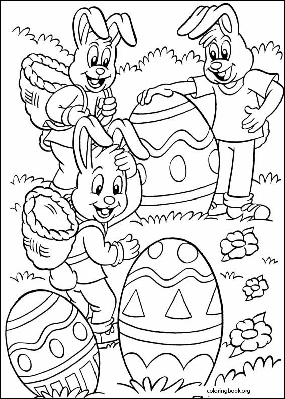 Easter coloring page (007)