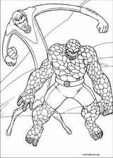 Fantastic Four coloring page (005)