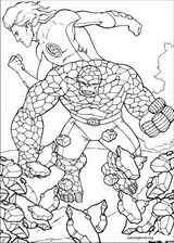 Fantastic Four coloring page (009)