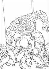 Fantastic Four coloring page (026)